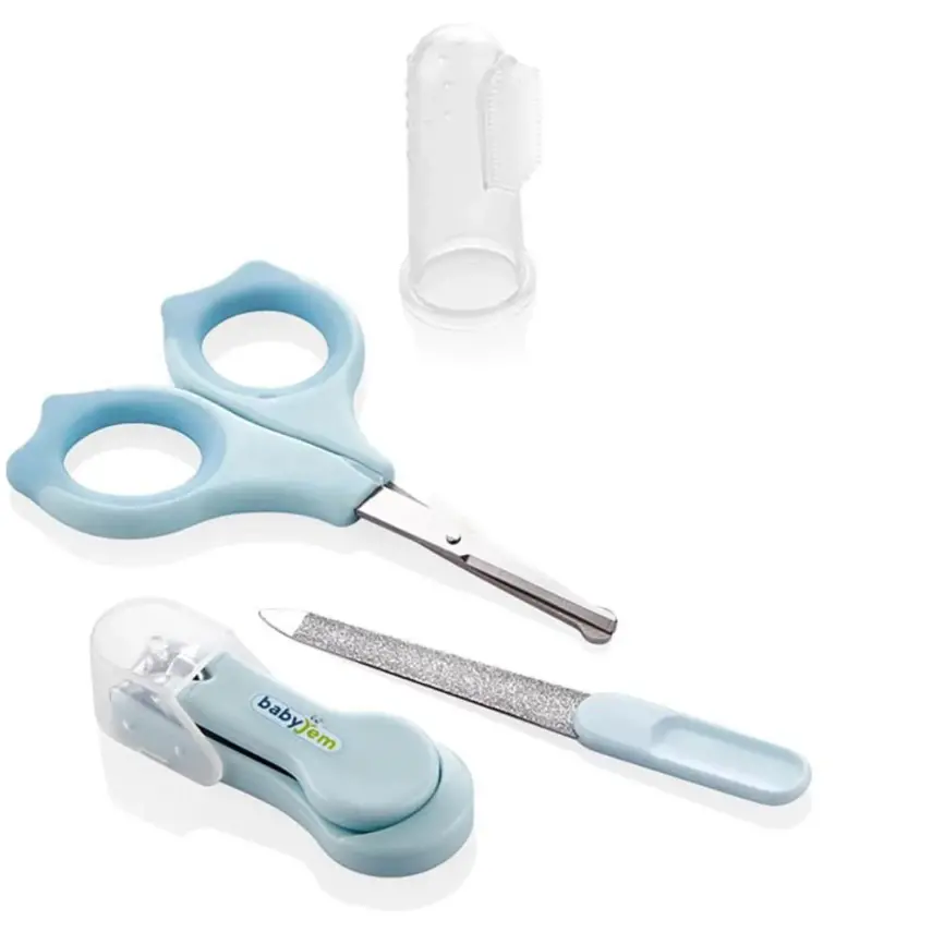 Babyjem Bebek Bakım Seti 7li Mavi - 7