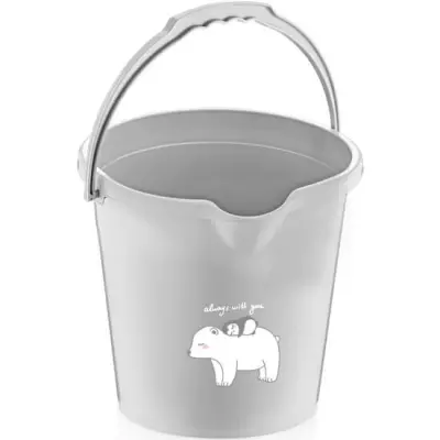 Babyjem Bebek Banyo Kovası Mat Gri