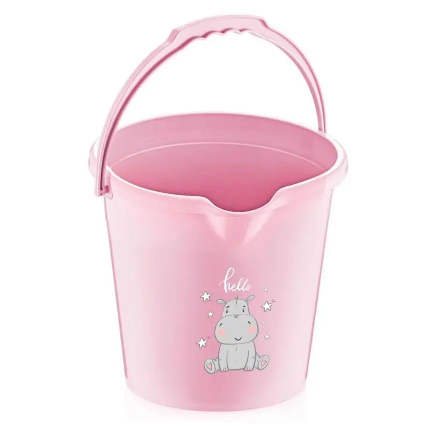 Babyjem Bebek Banyo Kovası Mat Pembe - 1