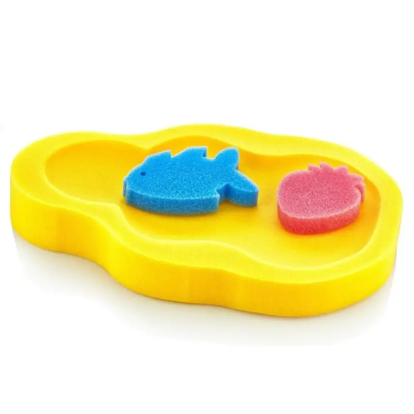 Babyjem Bebek Küvet Süngeri (Banyo Süngeri Hediyeli) Sarı - 1