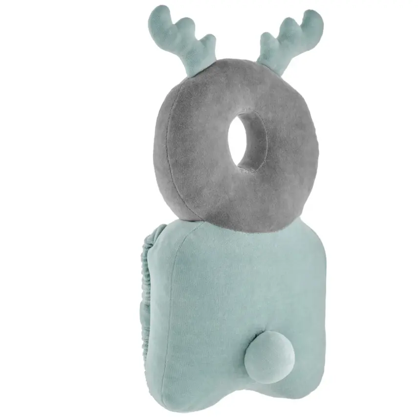 Babyjem Bebek Melek Kanadı Koruma Yastığı Kadife Yeşil - 1