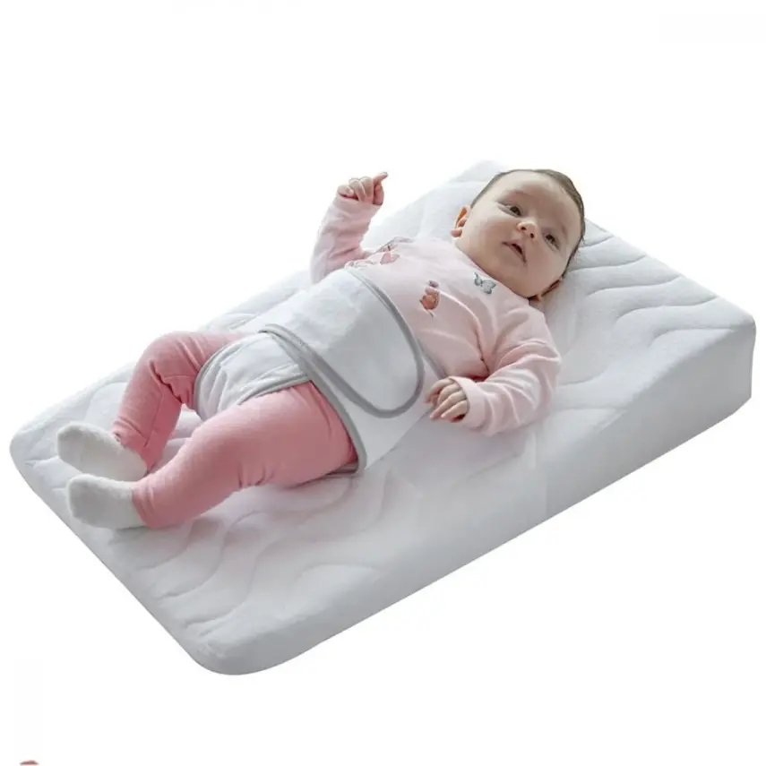 Babyjem Bebek Reflü Yastığı Kemerli Beyaz - 3