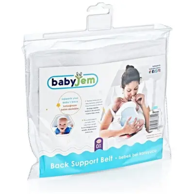 Babyjem Bebek Sırt Desteği Beyaz - 2