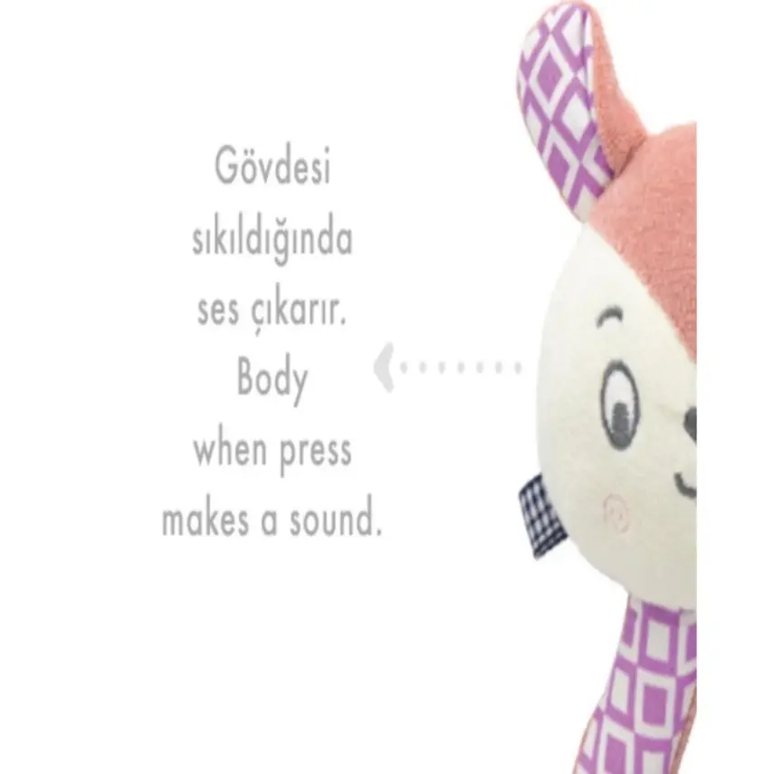 Babyjem Çıngıraklı Kedi Oyun Arkadaşım Sarı - 2