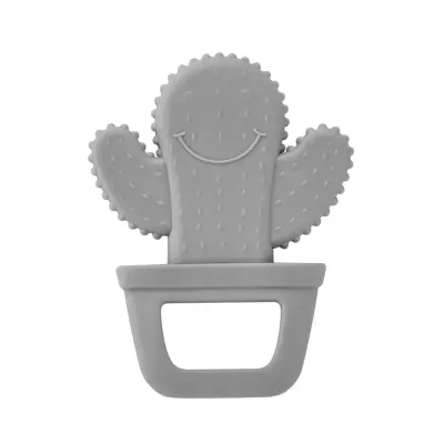 Babyjem Diş Kaşıyıcı Kaktüs Gri 