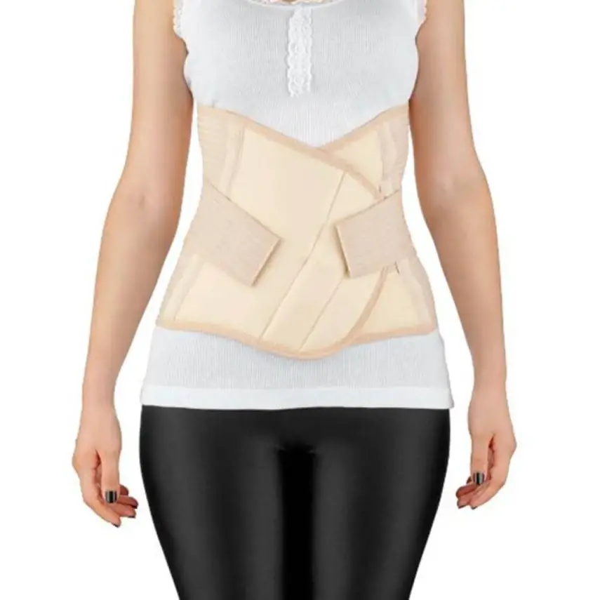 Babyjem Doğum Sonrası Balenli Toparlayıcı Korse Krem - 1