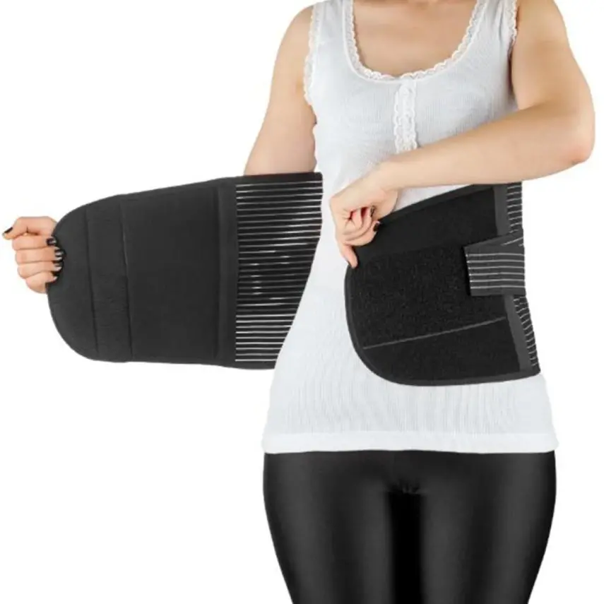 Babyjem Doğum Sonrası Balenli Toparlayıcı Korse Siyah - 3