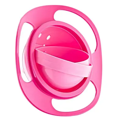 Babyjem Dökülmeyen Mama Tabağı Pembe - 2