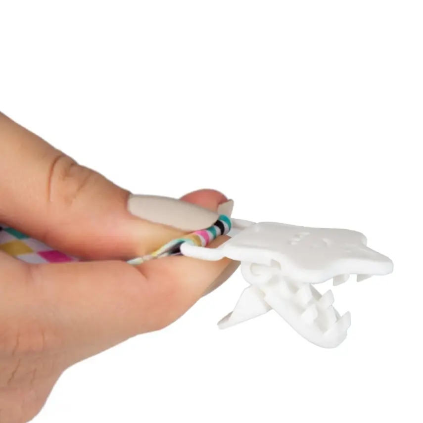 Babyjem Emzik Tutacağı Desenli Mavi Kurdele - 7