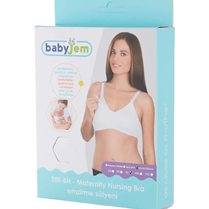 Babyjem Emzirme Sütyeni 105 Beden Beyaz - 3