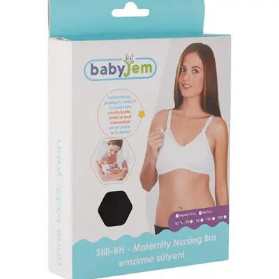 Babyjem Emzirme Sütyeni 105 Beden Siyah - 2