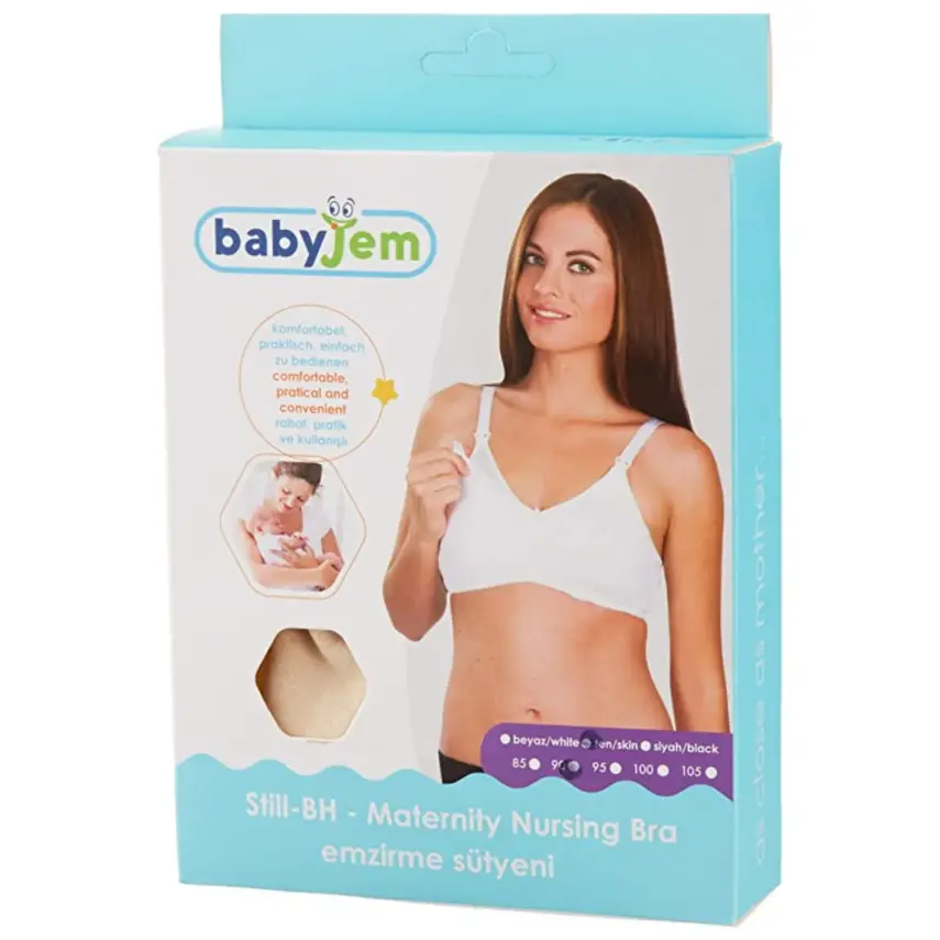 Babyjem Emzirme Sütyeni 105 Beden Ten - 3