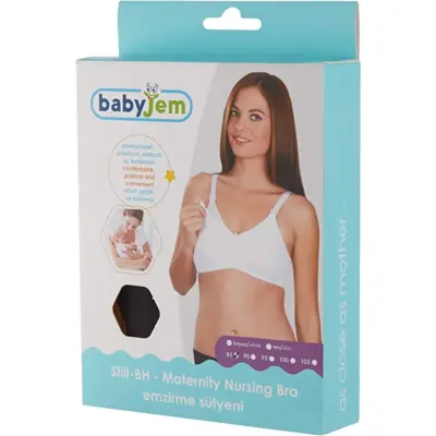 Babyjem Emzirme Sütyeni 85 Beden Siyah - 4