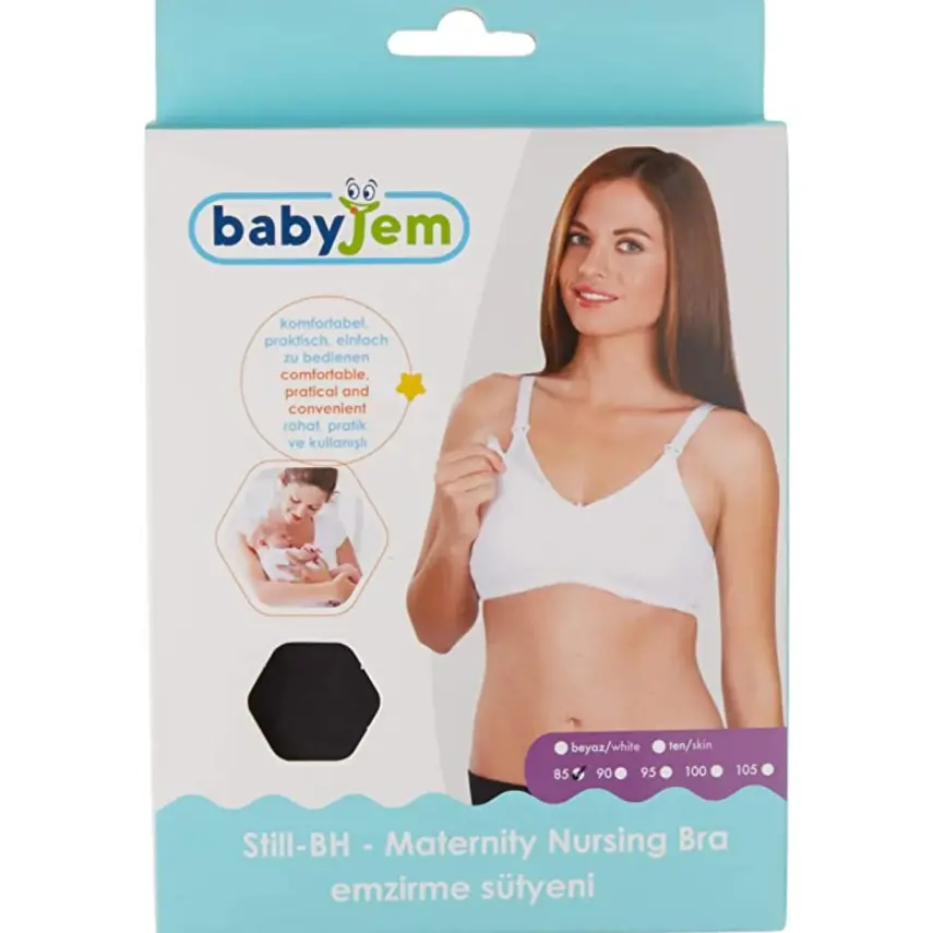 Babyjem Emzirme Sütyeni 85 Beden Siyah - 1