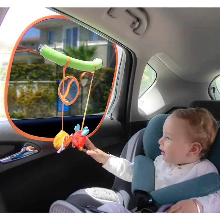 Babyjem Figürlü Oto Yan Cam Güneşliği  - 2
