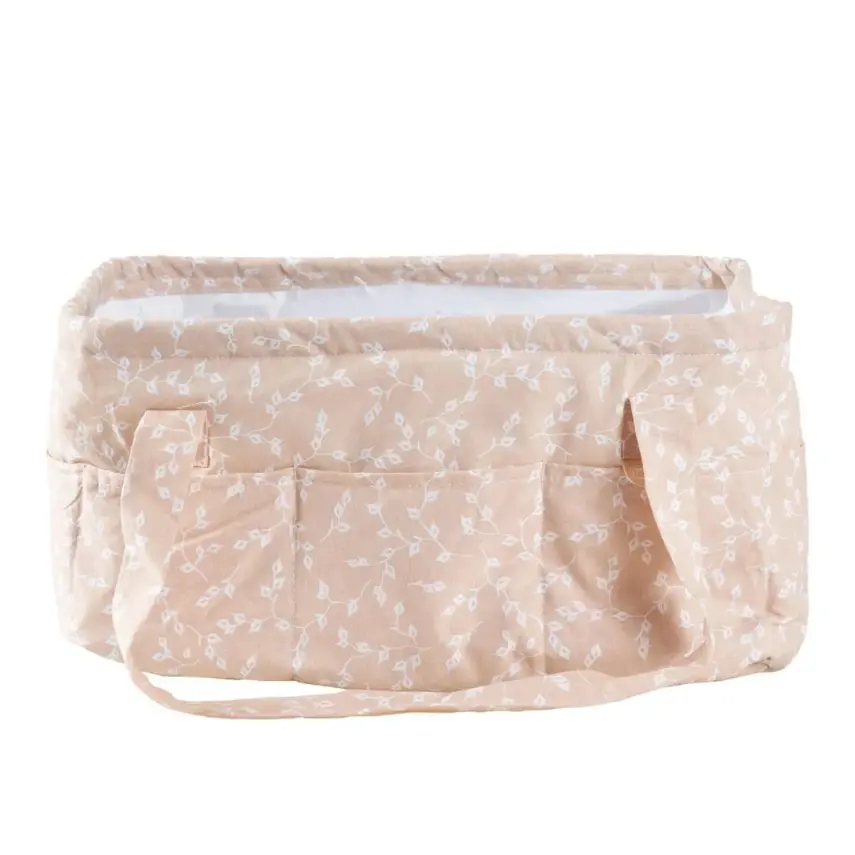 Babyjem Katlamalı Anne ve Bebek Organizer Somon Çiçek - 7