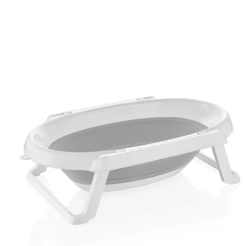 Babyjem Katlanabilen Bebek Banyo Küveti Gri - 1