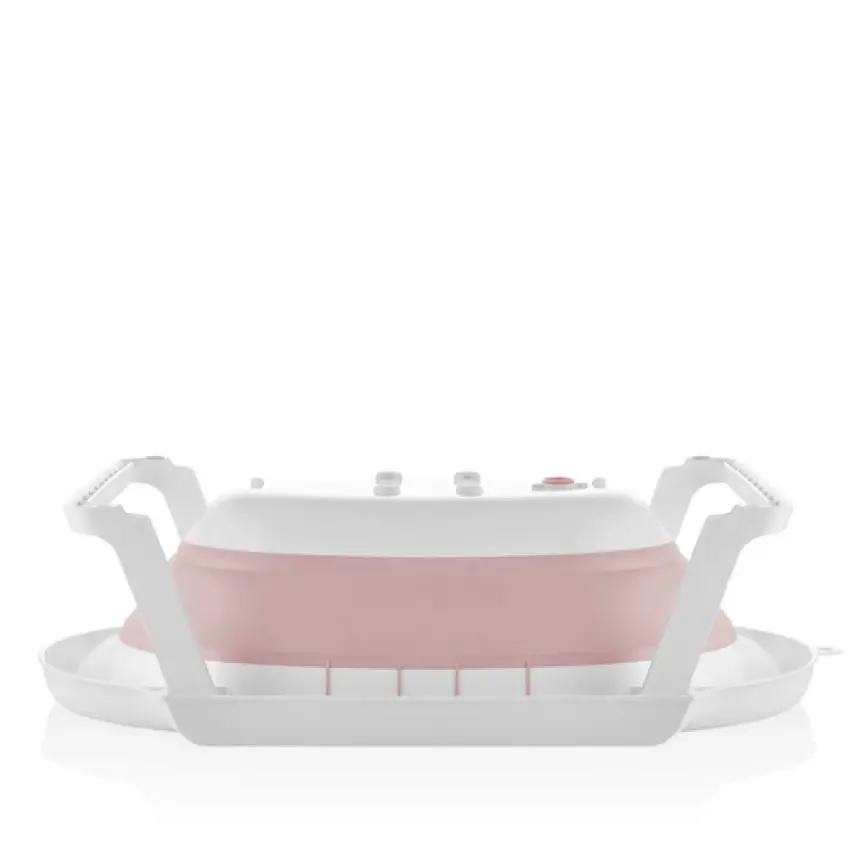 Babyjem Katlanabilen Bebek Banyo Küveti Pembe - 3