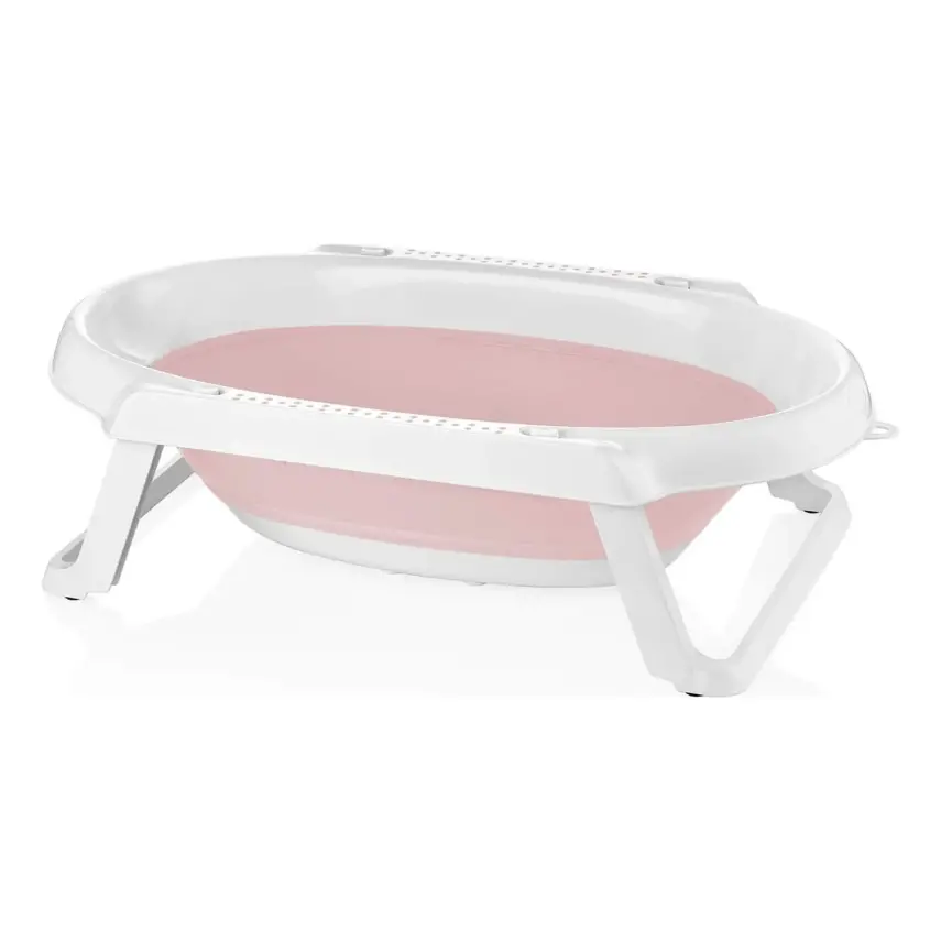 Babyjem Katlanabilen Bebek Banyo Küveti Pembe - 1