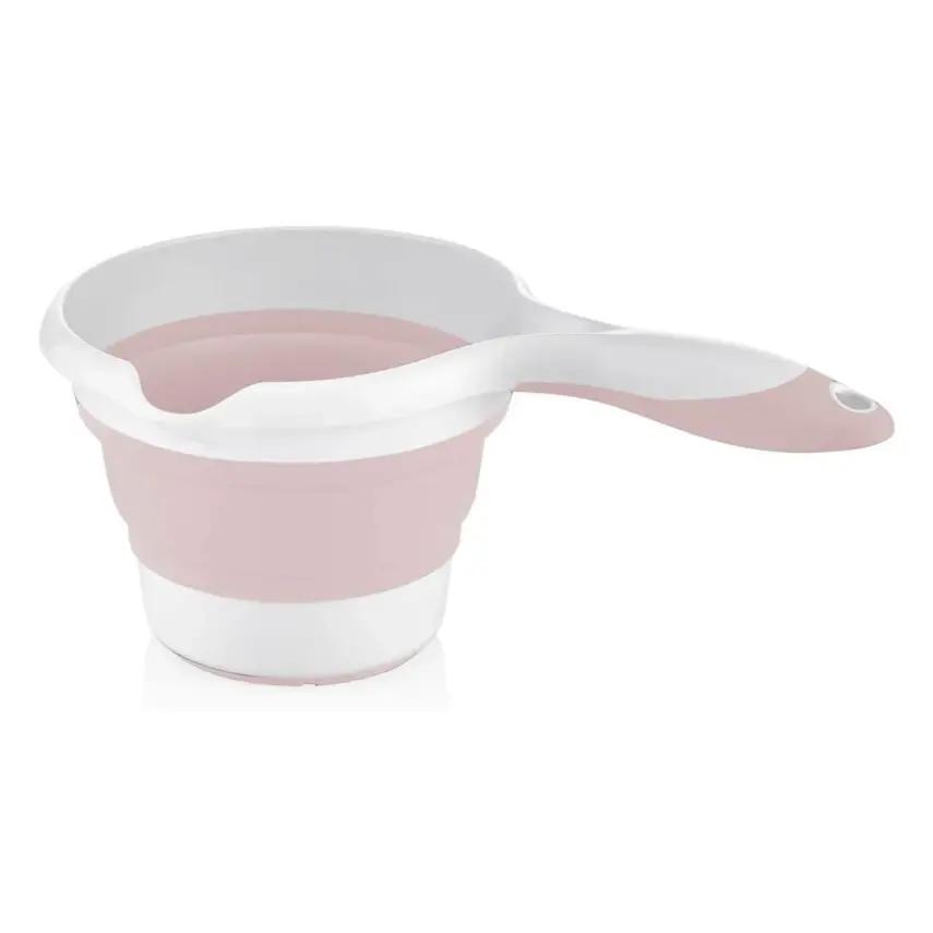 Babyjem Katlanabilen Bebek Banyo Maşrapası Pembe - 1