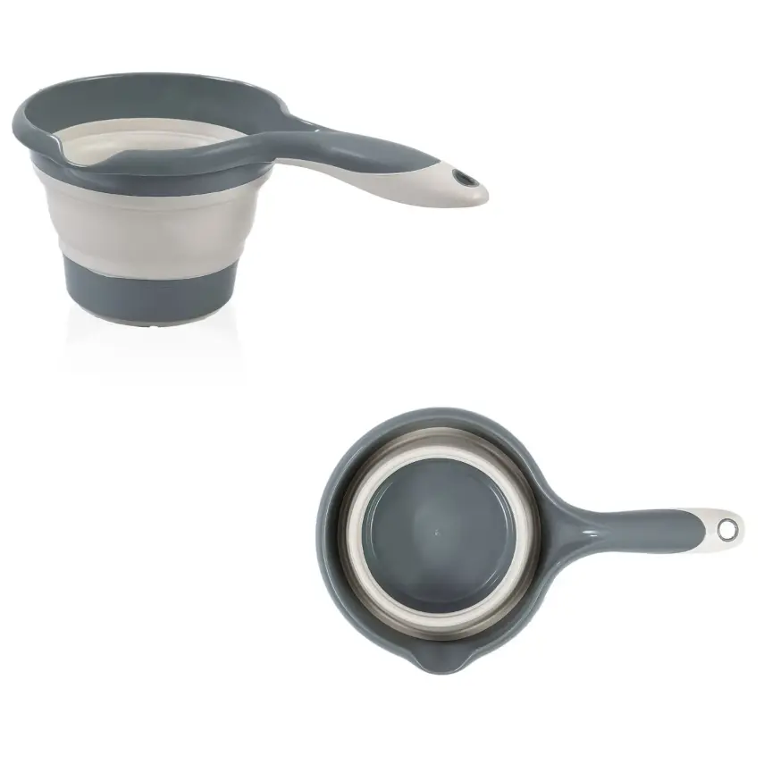 Babyjem Katlanır Banyo Seti 5li Yeni Antrasit  - 7