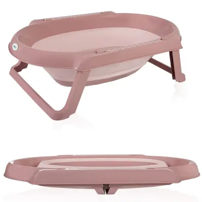 Babyjem Katlanır Banyo Seti 5li Yeni Somon - 4