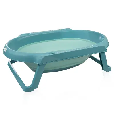 Babyjem Katlanır Banyo Seti 5li Yeni Turkuaz  - 2