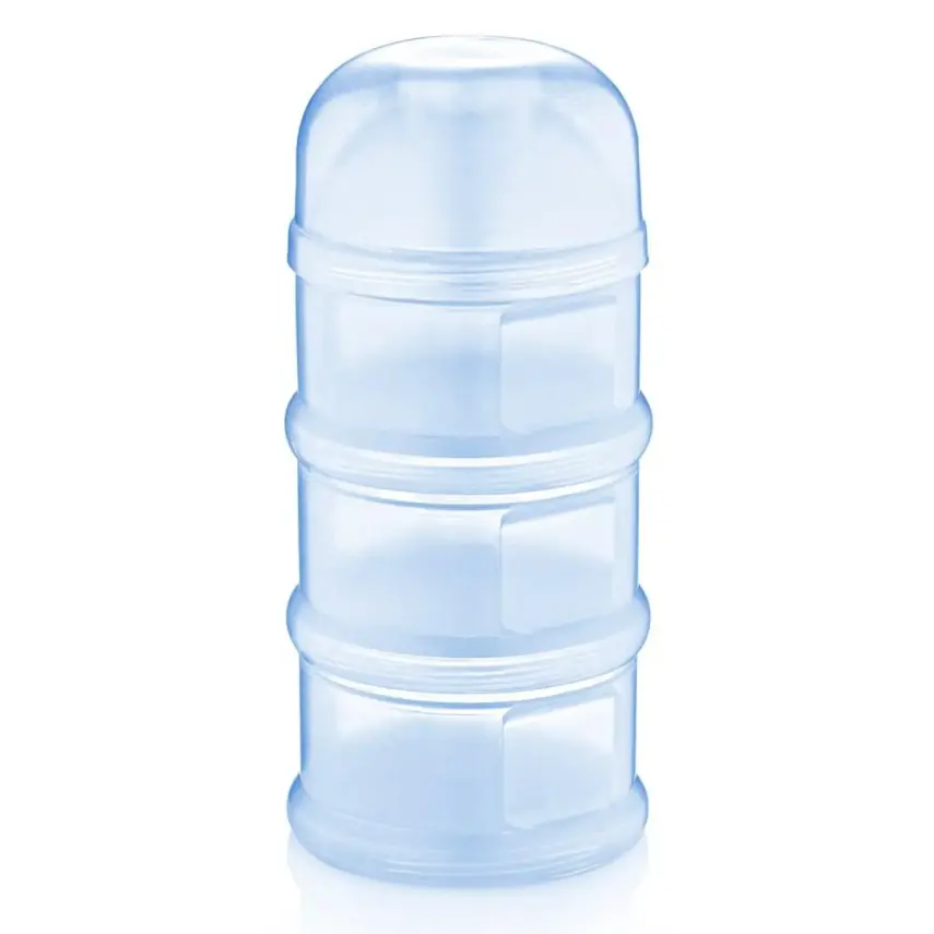 Babyjem Katlı Toz Mama Saklama Kabı Mavi - 1