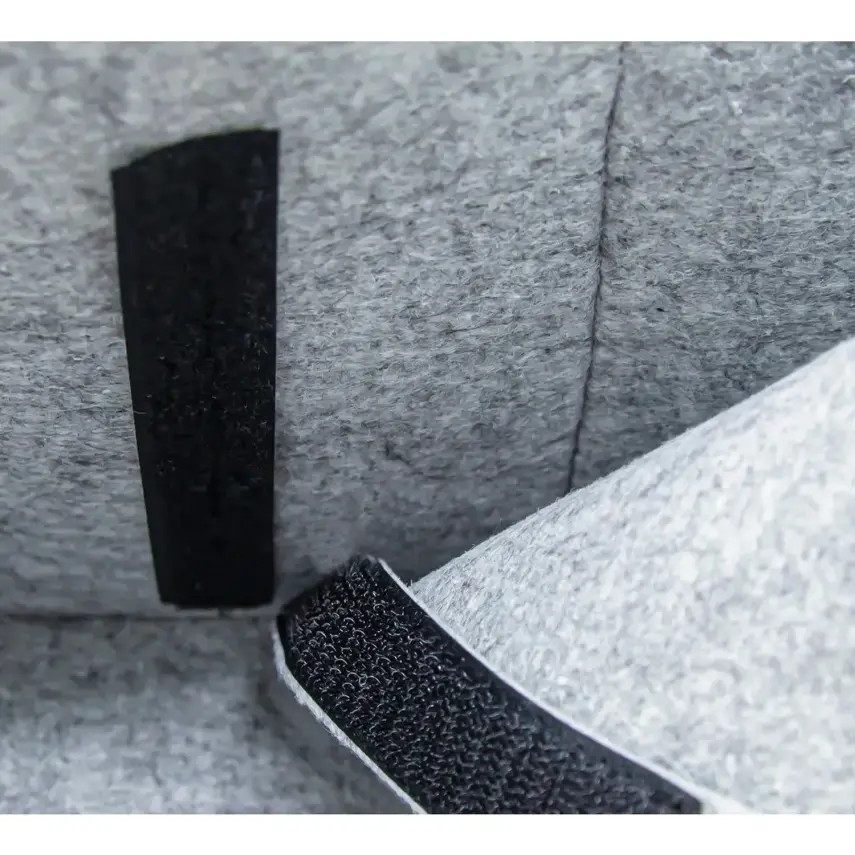 Babyjem Keçe Anne Bebek Bakım Çantası Düzenleyici Organizer Somon Çiçek  - 6