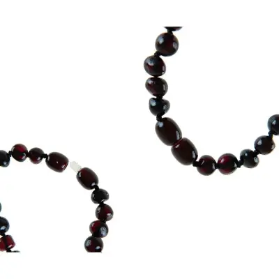 Babyjem Kehribar Bebek Bilekliği Vişne - 7