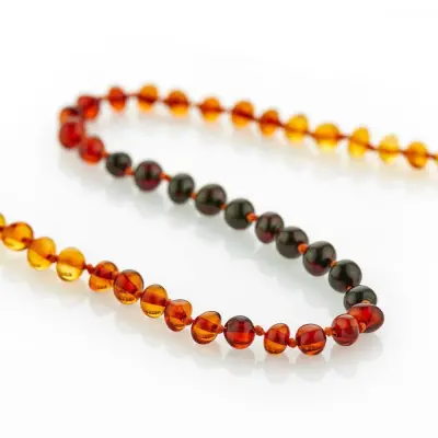 Babyjem Kehribar Bebek Kolyesi Gökkuşağı - 3