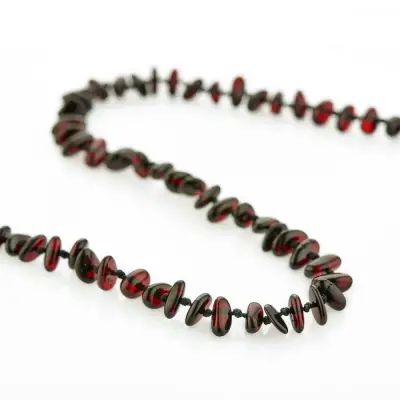 Babyjem Kehribar Bebek Kolyesi Vişne - 2