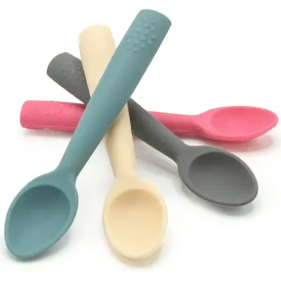 Babyjem Komple Silikon Kaşık Gri - 2