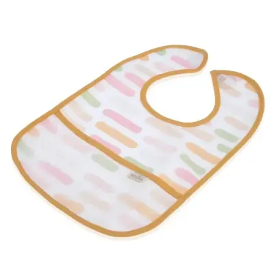 Babyjem Leke Tutmaz Önlük Pastel Şeritler - 2