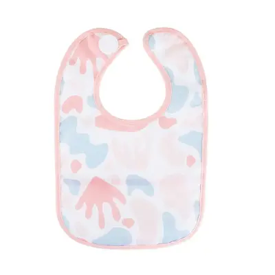 Babyjem Leke Tutmaz Önlük Pembe Puzzle - 2