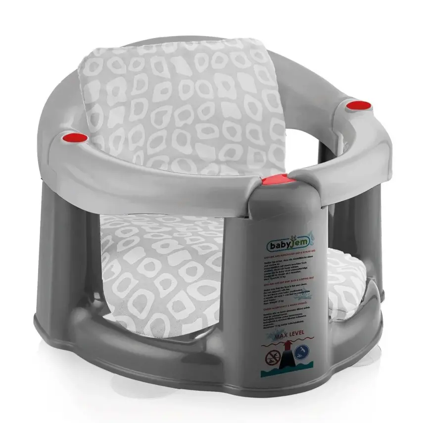 Babyjem Mama Oturağı Minderi Kare Gri  - 1