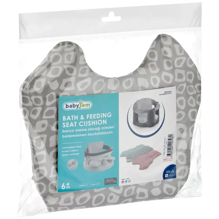 Babyjem Mama Oturağı Minderi Kare Gri  - 3