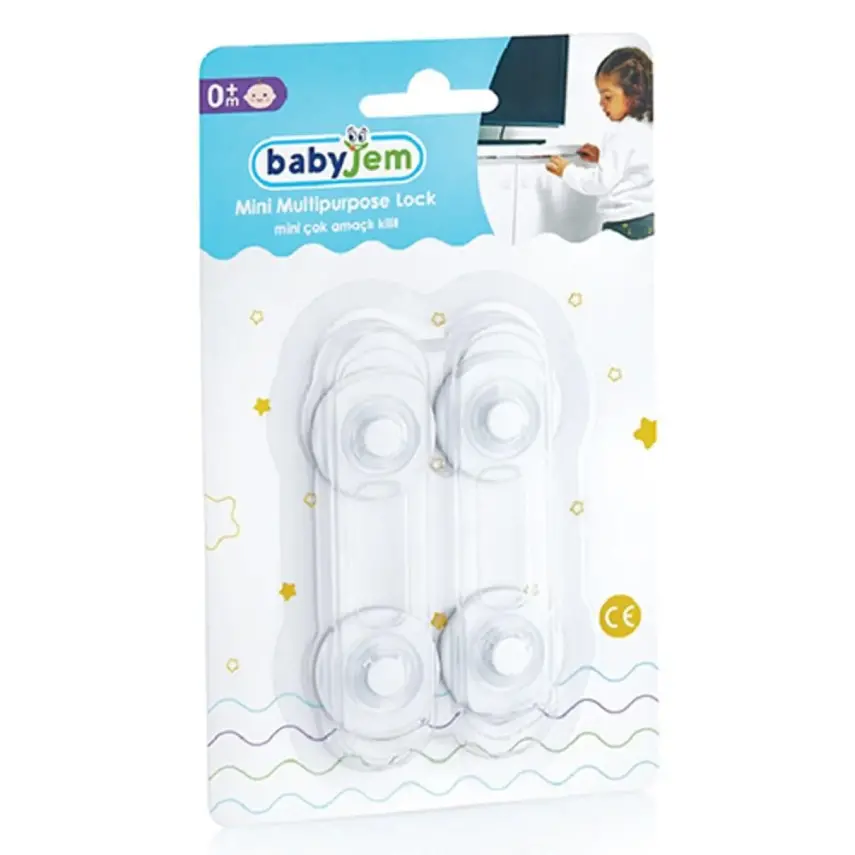 Babyjem Mini Çok Amaçlı Kilit 2li - 1