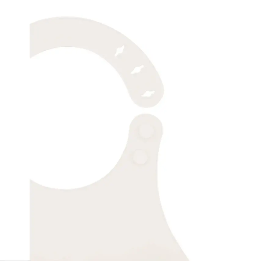 Babyjem Mini Silikon Önlük Ekru - 2