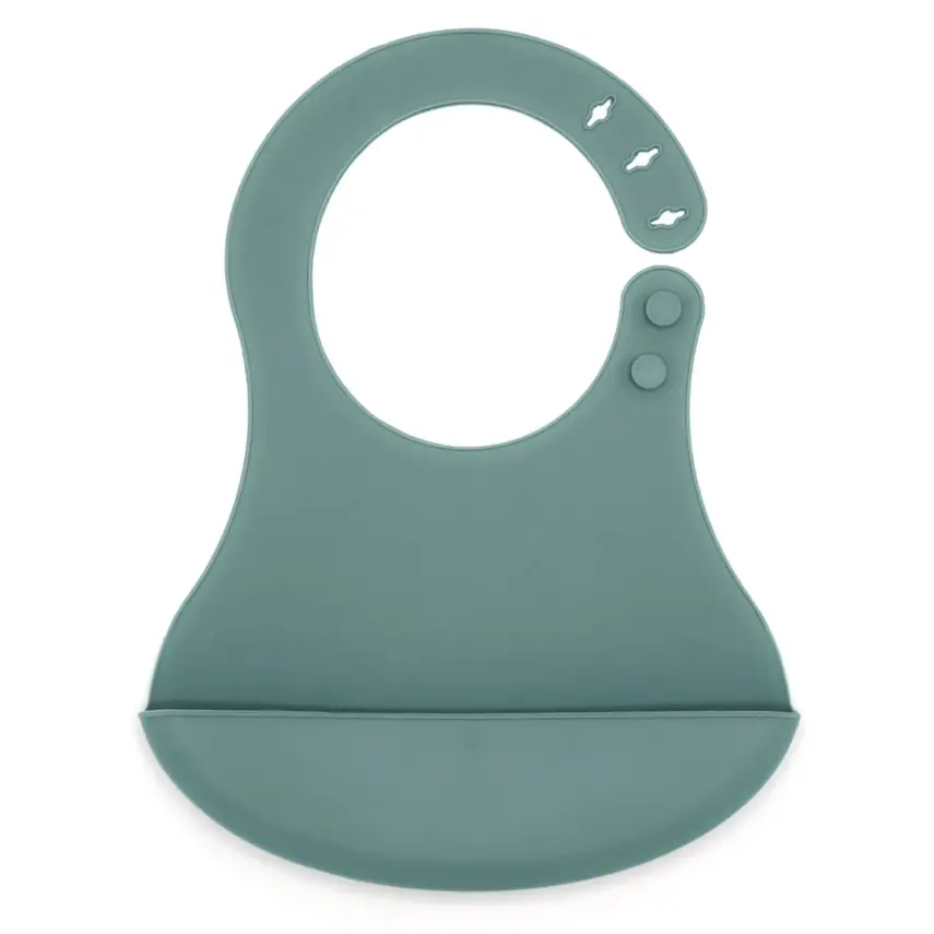 Babyjem Mini Silikon Önlük Mint - 1