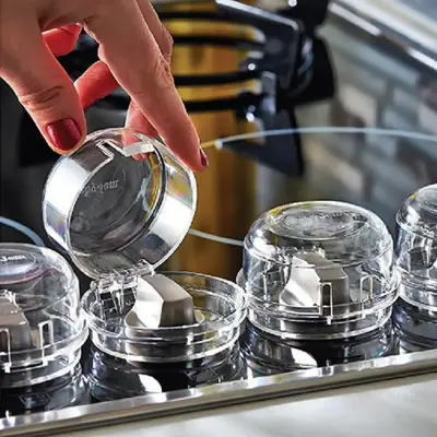 Babyjem Ocak ve Fırın Düğme Kapağı Beyaz - 2