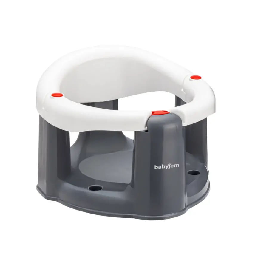 Babyjem Önden Açılır Bebek Banyo&Mama Oturağı Beyaz - 2