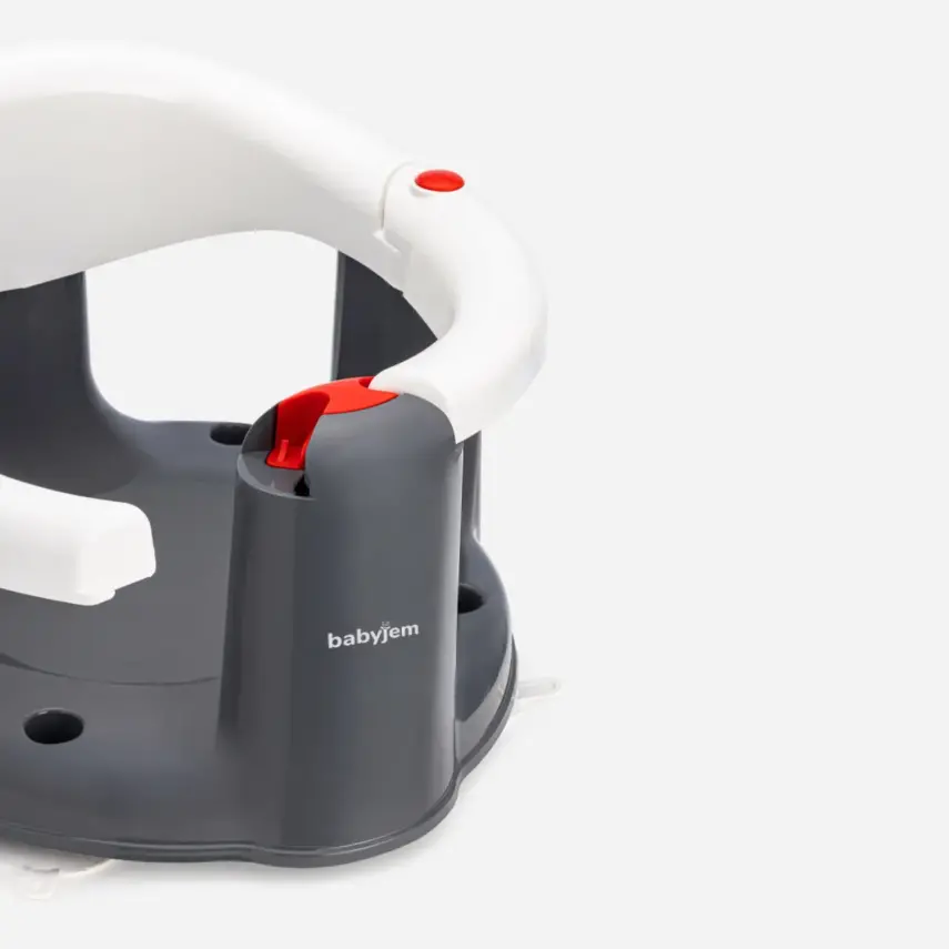 Babyjem Önden Açılır Bebek Banyo&Mama Oturağı Beyaz - 15