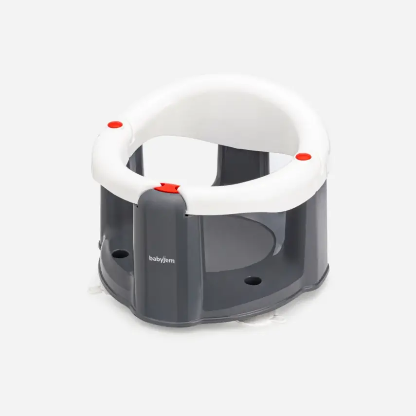 Babyjem Önden Açılır Bebek Banyo&Mama Oturağı Beyaz - 13