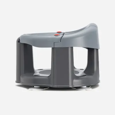 Babyjem Önden Açılır Bebek Banyo&Mama Oturağı Gri - 15