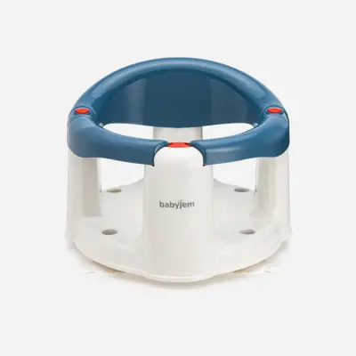 Babyjem Önden Açılır Bebek Banyo&Mama Oturağı İndigo Mavi - 18