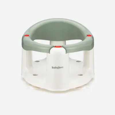Babyjem Önden Açılır Bebek Banyo&Mama Oturağı Soft Yeşil - 2
