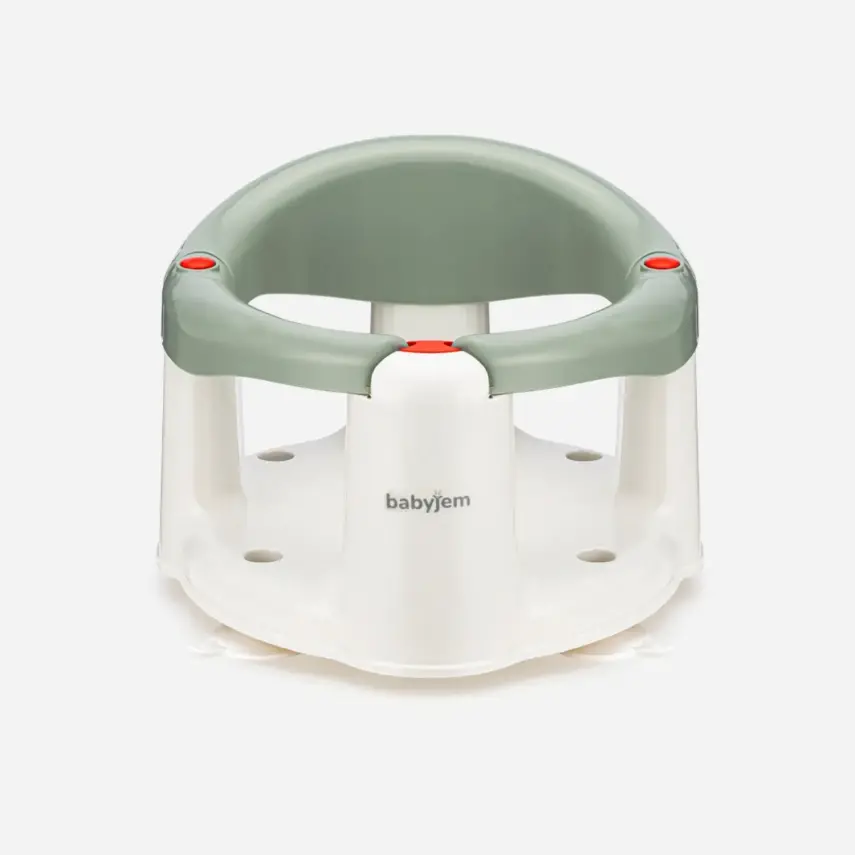 Babyjem Önden Açılır Bebek Banyo&Mama Oturağı Soft Yeşil - 2