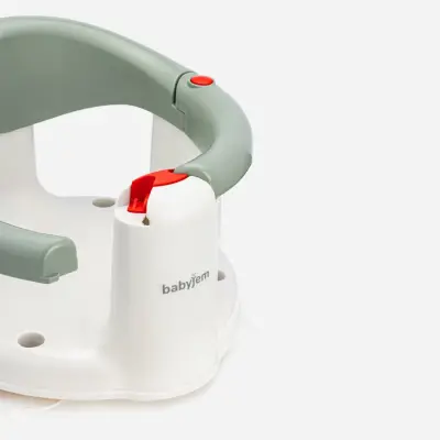 Babyjem Önden Açılır Bebek Banyo&Mama Oturağı Soft Yeşil - 7