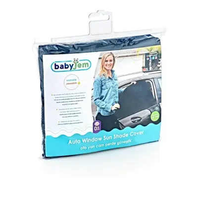 Babyjem Oto Cam Perdesi 52x84 cm 2li - 4